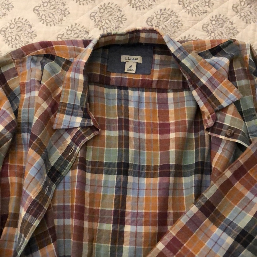 L. L. Bean Flannel never worn